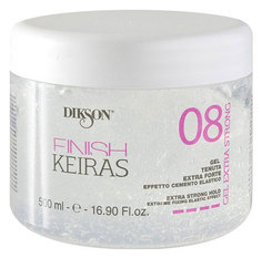 Средство для укладки волос Dikson Keiras Finish Gel Extra Strong 08, 500 мл