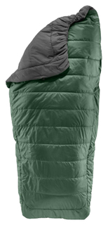 Спальный мешок Therm-A-Rest Apogee Quilt Large зеленый, левый