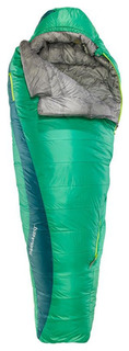 Спальный мешок Therm-A-Rest Saros Synthetic Bag Long зеленый, левый