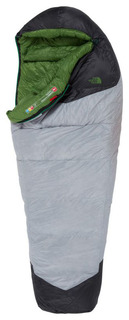 Спальный мешок The North Face Green Kazoo Long серый, левый