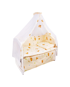 Комплект детского постельного белья Крошкин дом Тики Там Розовый