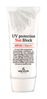 Солнцезащитный крем The Skin House UV Protection Sun Block SPF50+ PA+++, 60 мл