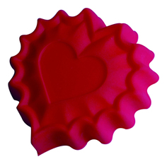 Форма для выпечки Валентинка Silicone 25,5х24х3,5 см Regent Inox