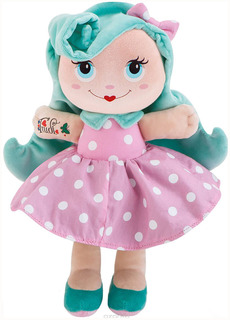 Кукла мягкая с голубыми волосами Trudi 28 см 64447