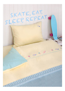Комплект постельного белья Luxberry skategirls полутораспальный