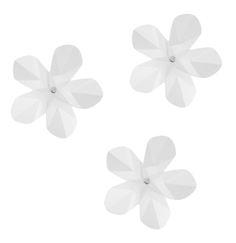 Декор для стен (12 штук) AERIAL FLOWER прозрачный Umbra