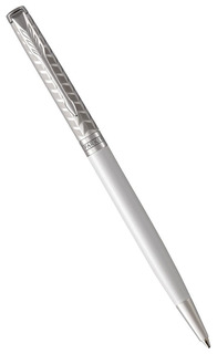 Ручка шариковая Parker Sonnet Premium Slim - Metal&Pearl PGT CT, M, BL