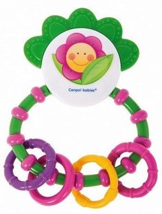 Прорезыватель-погремушка Canpol Babies Happy garden Зеленый