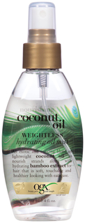 Масло для волос OGX Nourishing Coconut Oil Weightless Hydrating Oil Mist 118 мл