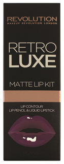 Набор декоративной косметики Makeup Revolution Retro Luxe Kits Matte Royal 2 шт
