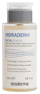 Тоник для лица Sesderma Hidraderm С экстрактами овса и розы 200 мл