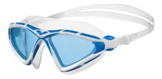Очки-полумаска для плавания Arena X-Sight 2 белые/прозрачные/голубые (71)
