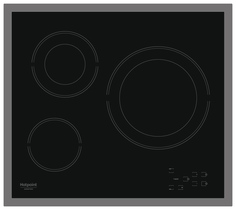 Встраиваемая варочная панель электрическая Hotpoint-Ariston HR 603 X Black