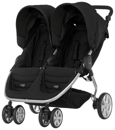 Коляска для двойни и погодок Britax B-Agile Double Black U361819