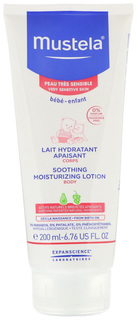 Молочко для тела Mustela Bebe увлажняющее успокаивающее защита кожи 200 мл