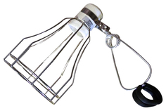 Лампа для террариума Repti-Zoo RL08 светильник на зажиме 200 Вт