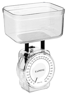 Весы кухонные LUMME LU-1301 белый жемчуг