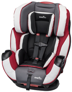 Автокресло Evenflo Symphony DLX группа 0/1/2/3, Серый-Белый