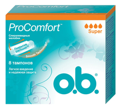 Тампоны o.b. ProComfort супер 8шт