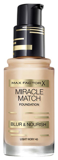 Тональный крем Max Factor Miracle Match 40 Light Ivory