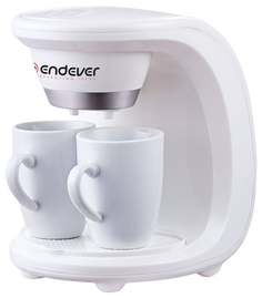 Кофеварка капельного типа Endever Costa-1040 White