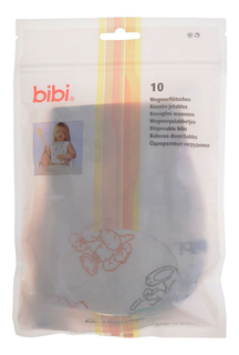 Нагрудник детский bibi 10 шт.