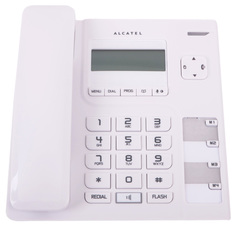 Телефон проводной Alcatel T56 White