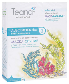 Маска для лица Teana AlgoBotoRelax Освежающая 30x5 г