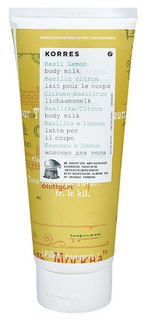 Молочко для тела Korres Базилик и лимон 200 мл