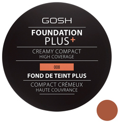 Пудра Gosh Foundation Plus Creamy Compact High Coverage 008 Golden 9 гр