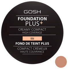 Пудра Gosh Foundation Plus Creamy Compact High Coverage 006 Honey 9 гр