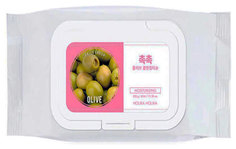 Влажные салфетки Holika Holika Daily Fresh Olive Cleansing Tissue 60 шт