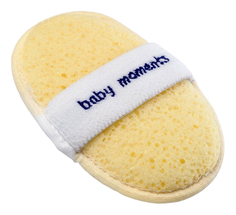 Мочалка-варежка детская Chicco Baby Moments с карманом для мыла
