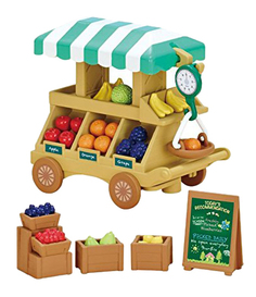 Игровой набор EPOCH Sylvanian Families Тележка с фруктами
