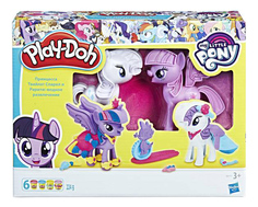 Игровой набор My little Pony Play-Doh Твайлайт и Рарити
