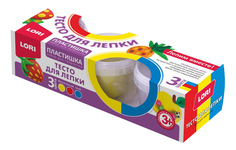 Паста для лепки LORI № 18 3 цвета