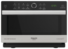 Микроволновая печь с грилем и конвекцией Hotpoint-Ariston MWHA 338 IX silver