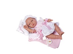 Кукла Мария с соской, подушкой и одеялом 45 см 363490 Asi