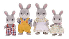 Игровой набор Sylvanian Families Семья серых кроликов Epoch