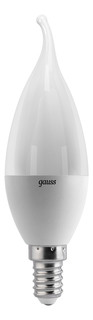 Лампочка Gauss LED Candle tailed 6.5 Вт Светодиодная