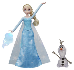 Игровой набор Disney Hasbro Кукла Эльза и волшебство