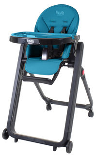 Стульчик для кормления Nuovita Futuro Senso Nero Marino Голубой