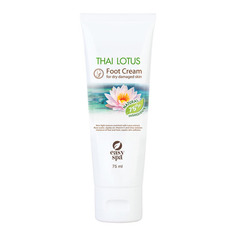 Крем для ног Easy Spa Thai Lotus for dry damaged skin foot cream, 75 мл