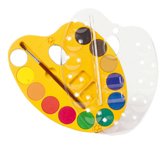 Набор красок 12 цв.с кисточкой Crayola