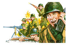 Фигуры американская пехота, 2-я мв Revell