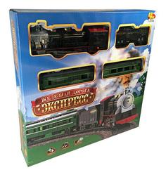 Железная дорога ABtoys Экспресс электромеханическая 102 см