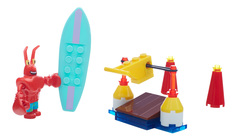 Конструктор пластиковый Mega Bloks® Губка боб угарные игровые наборы CNF62 CNF64