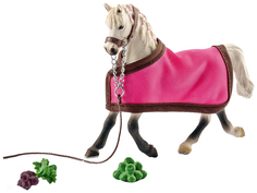 Игровой набор Schleich Арабская кобыла с покрывалом 41447