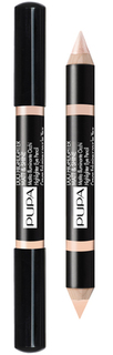 Двусторонний карандаш-хайлайтер для глаз Pupa Highligher Eyebrow Pencil 002 - Rose