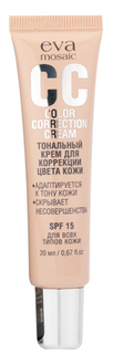 CC-Крем Eva Mosaic СС Color Correction Cream 01 - фарфор